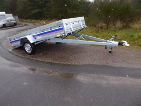 B.7530UH fritidstrailer m/bremse og vip